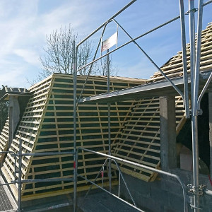 Rénovation de toiture à Delle