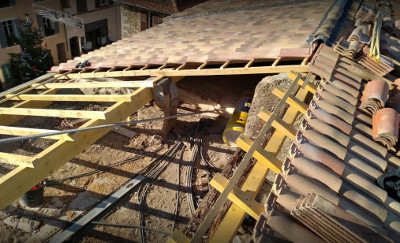 Rénovation de toiture à Trets