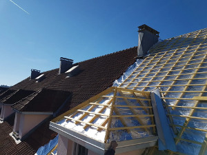 Rénovation de toiture à Châtillon