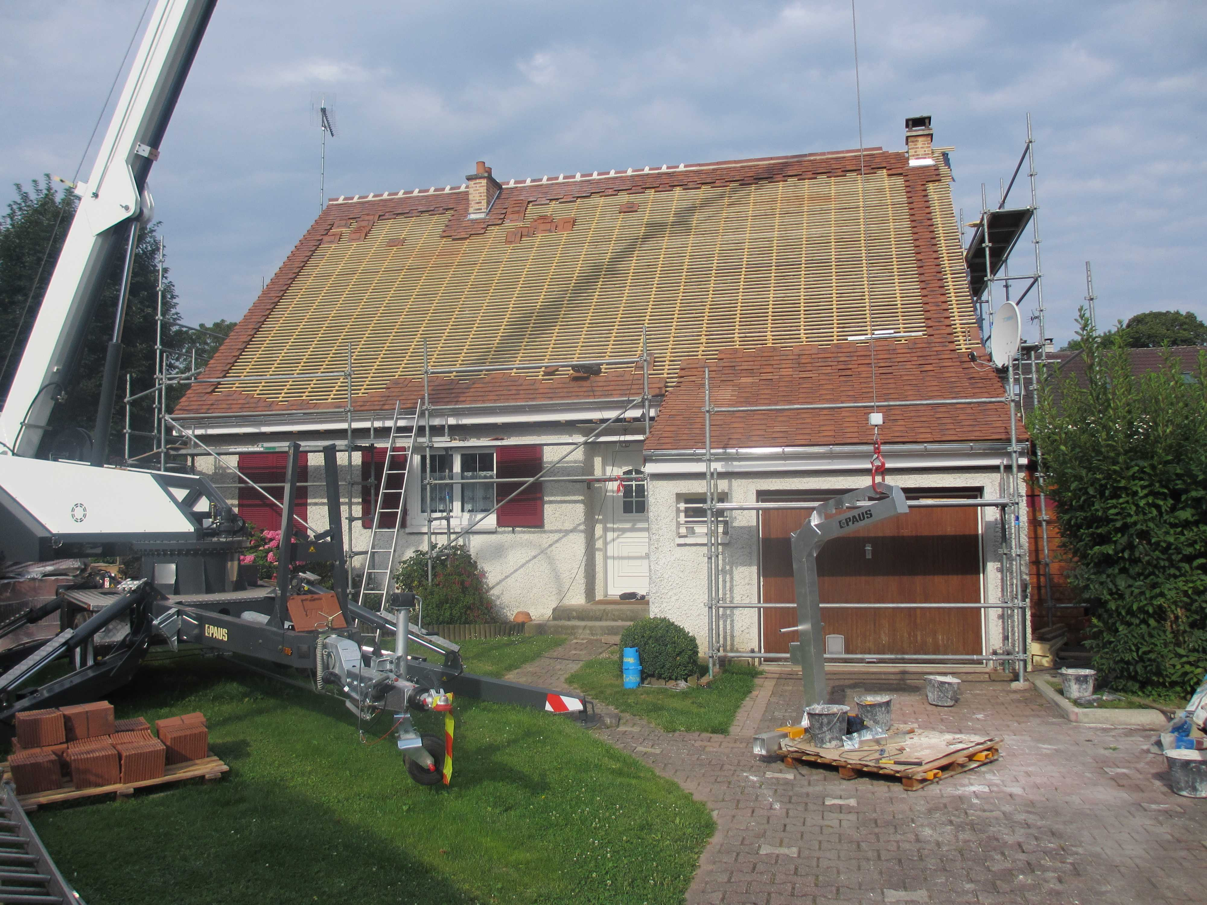 Rénovation de toiture à Notre-Dame-de-Bondeville