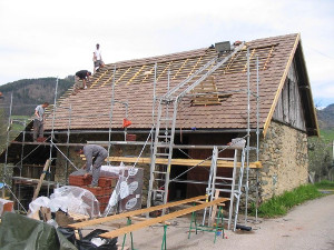 Rénovation de toiture à Saumur