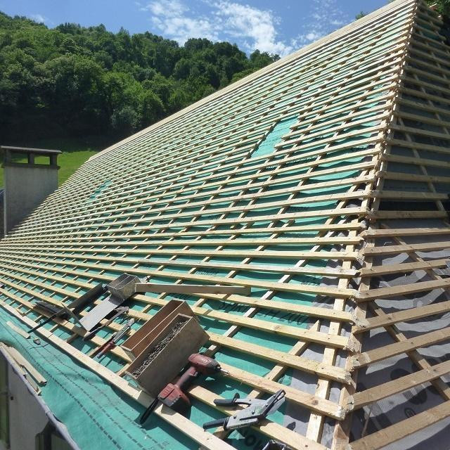 Rénovation de toiture à Erstein