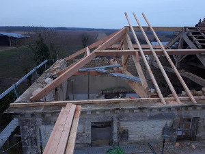 Rénovation de toiture à Quissac