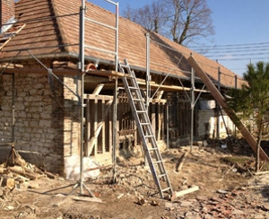 Rénovation de toiture à Arbois