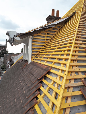 Rénovation de toiture à Vineuil