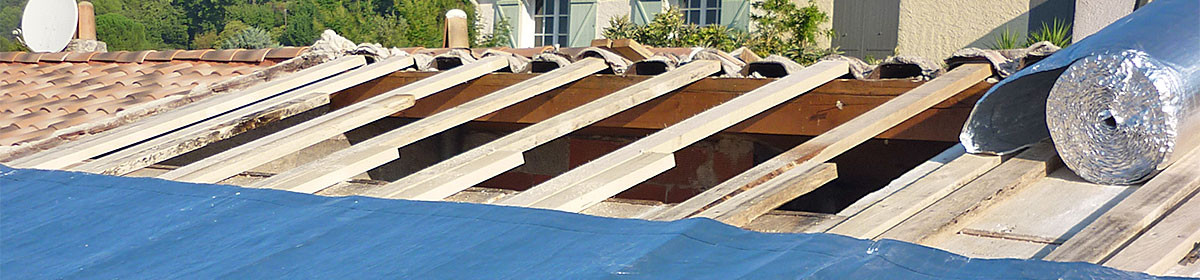 Rénovation de toiture à Draguignan