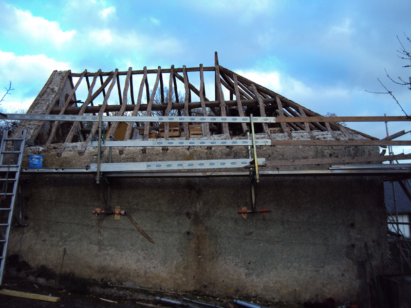 Rénovation de toiture à Vouvray