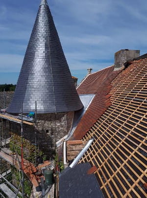 Travaux de couverture à Pontoise