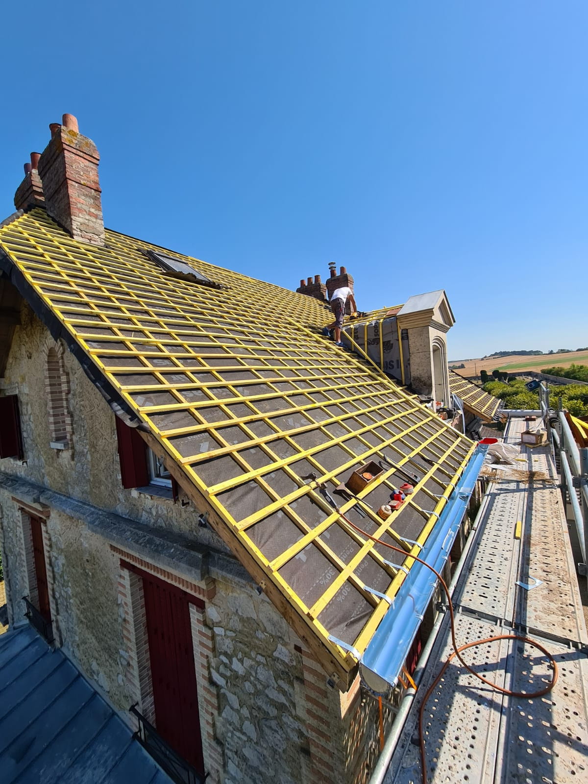 Rénovation de toiture à Nanterre