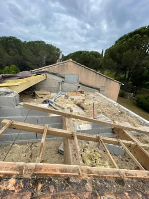 Réfection d'une charpente