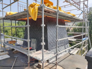 Travaux de couverture à Laon
