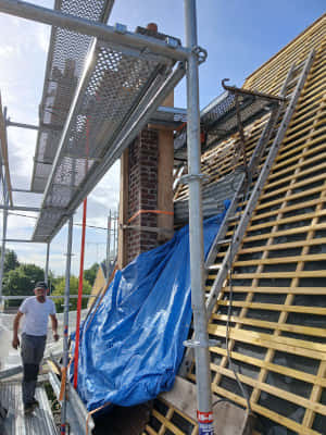 Couvreur à Ham 80400 en réfection de cheminée