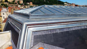 Artisan couvreur en pose de couverture zinc à tasseau à Gerzat 63360