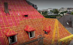 Travaux de couvreture d'Outreau