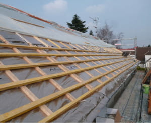 Rénovation de toiture de Croix