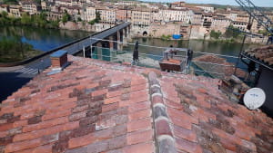 Réfection de toiture en tuiles canal