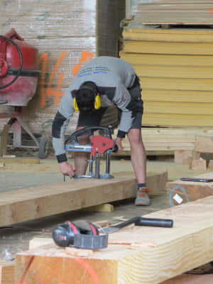 Charpentier couvreur Albi réalisation de ferme tradi bois
