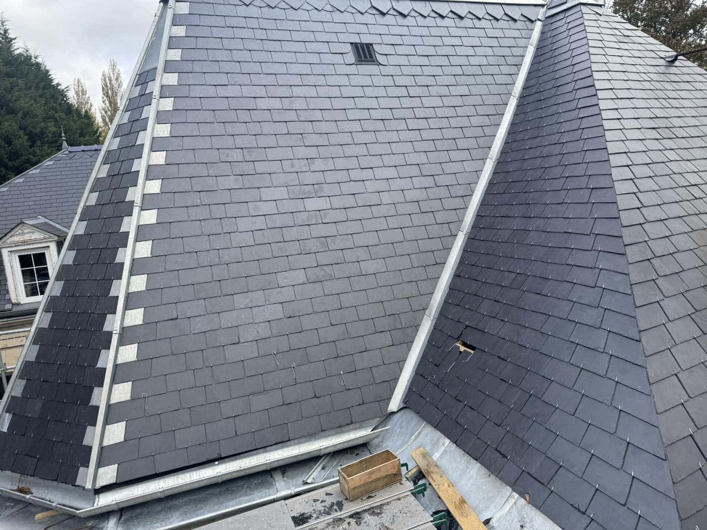 Travaux de couverture en ardoise par Fabien Lemaire Vic sur Aisne