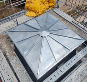 Couverture zinc sur terrasson à Elne