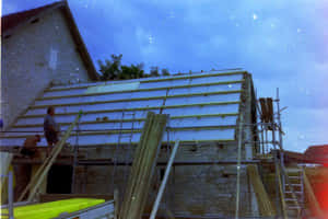 Isolation de toiture à Trévières