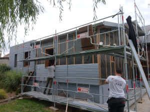 Artisan couvreur Belloy-en-Santerre pour isolation des murs en bardage